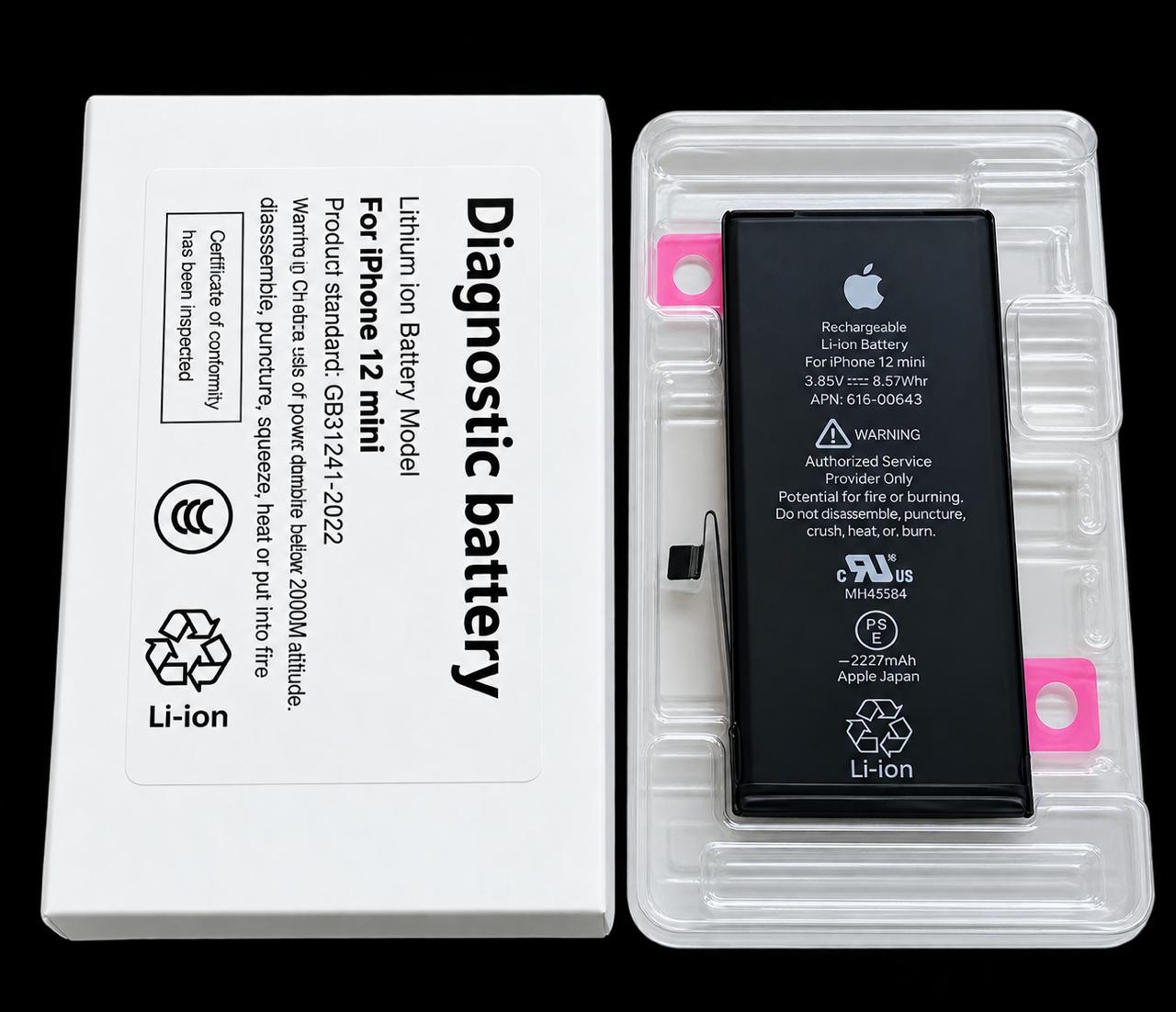 iPhone 12 Mini — аккумулятор с верификацией