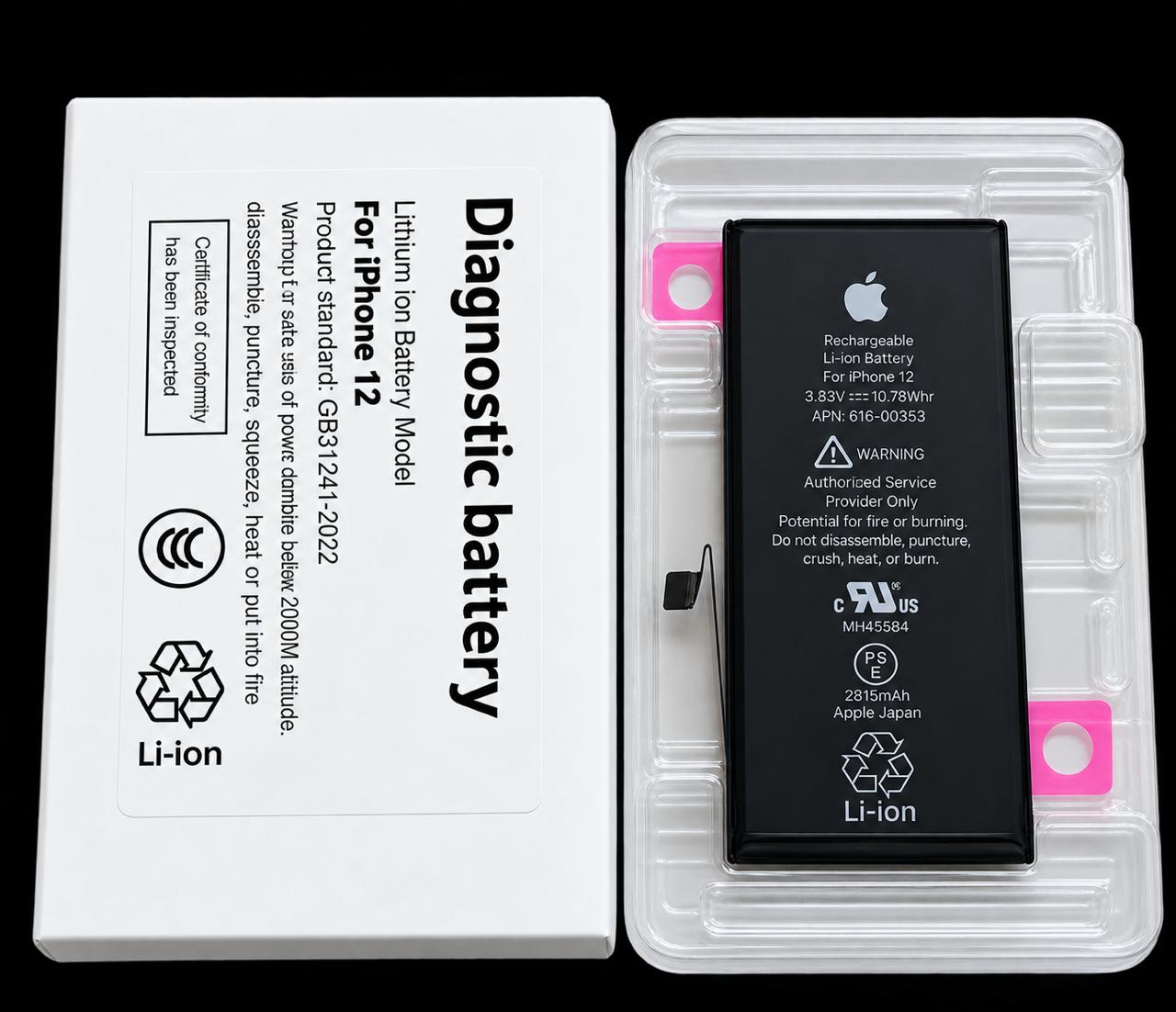 iPhone 12 /12 Pro— аккумулятор c верификацией