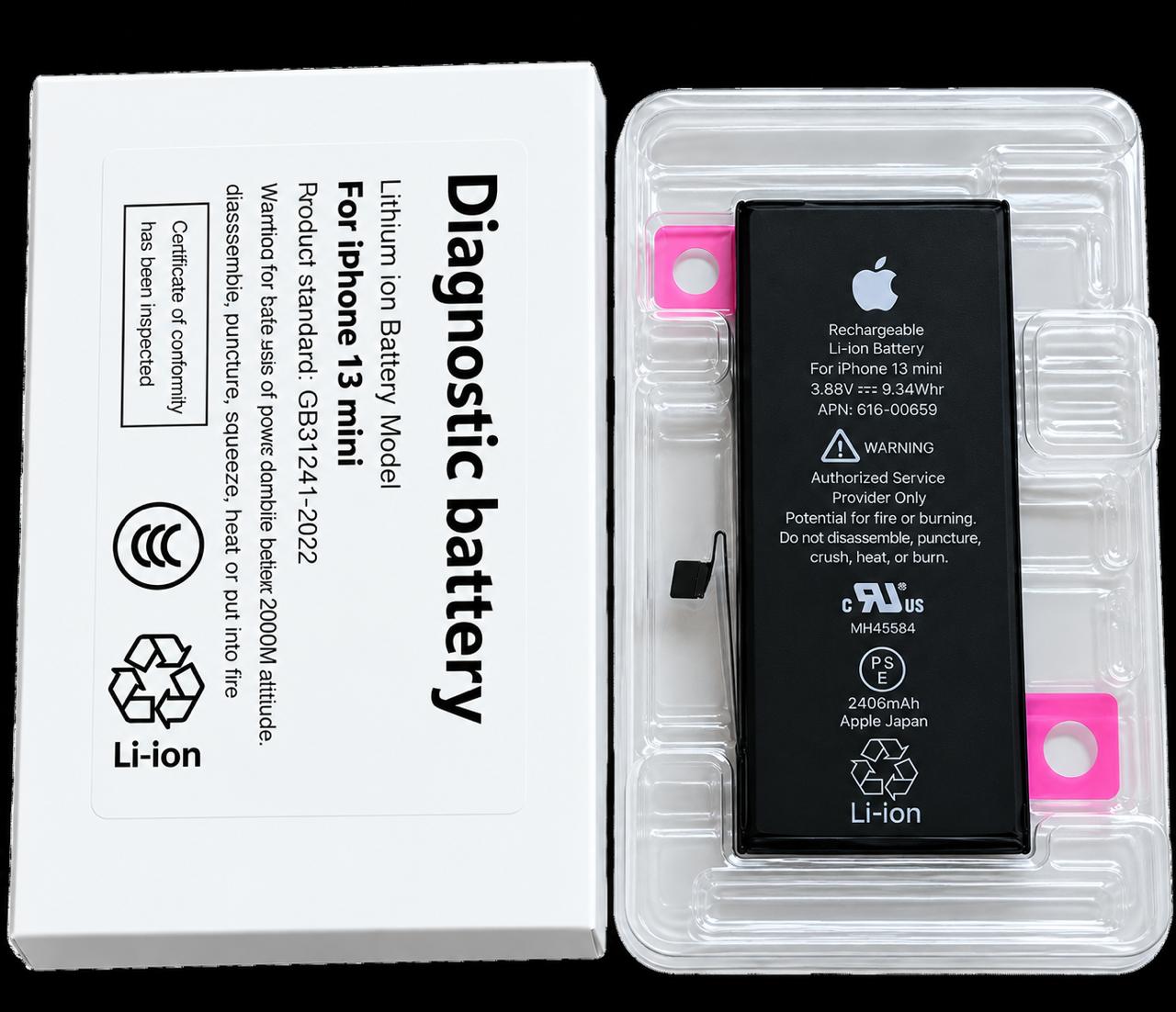 iPhone 13 Mini — аккумулятор с верификацией