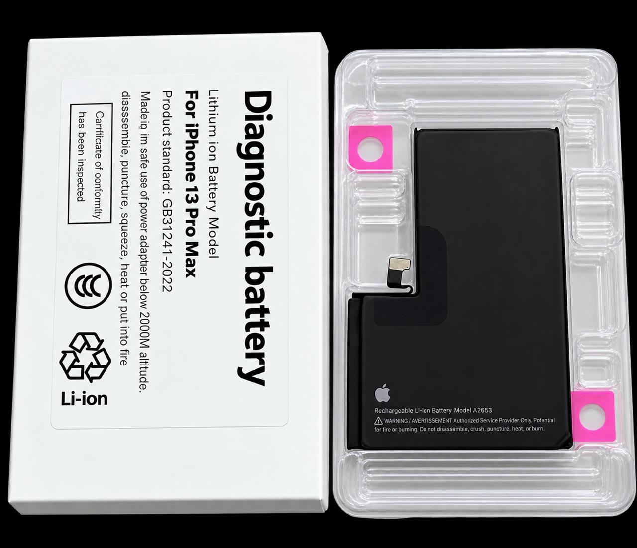 iPhone 13 Pro Max — аккумулятор с верификацией