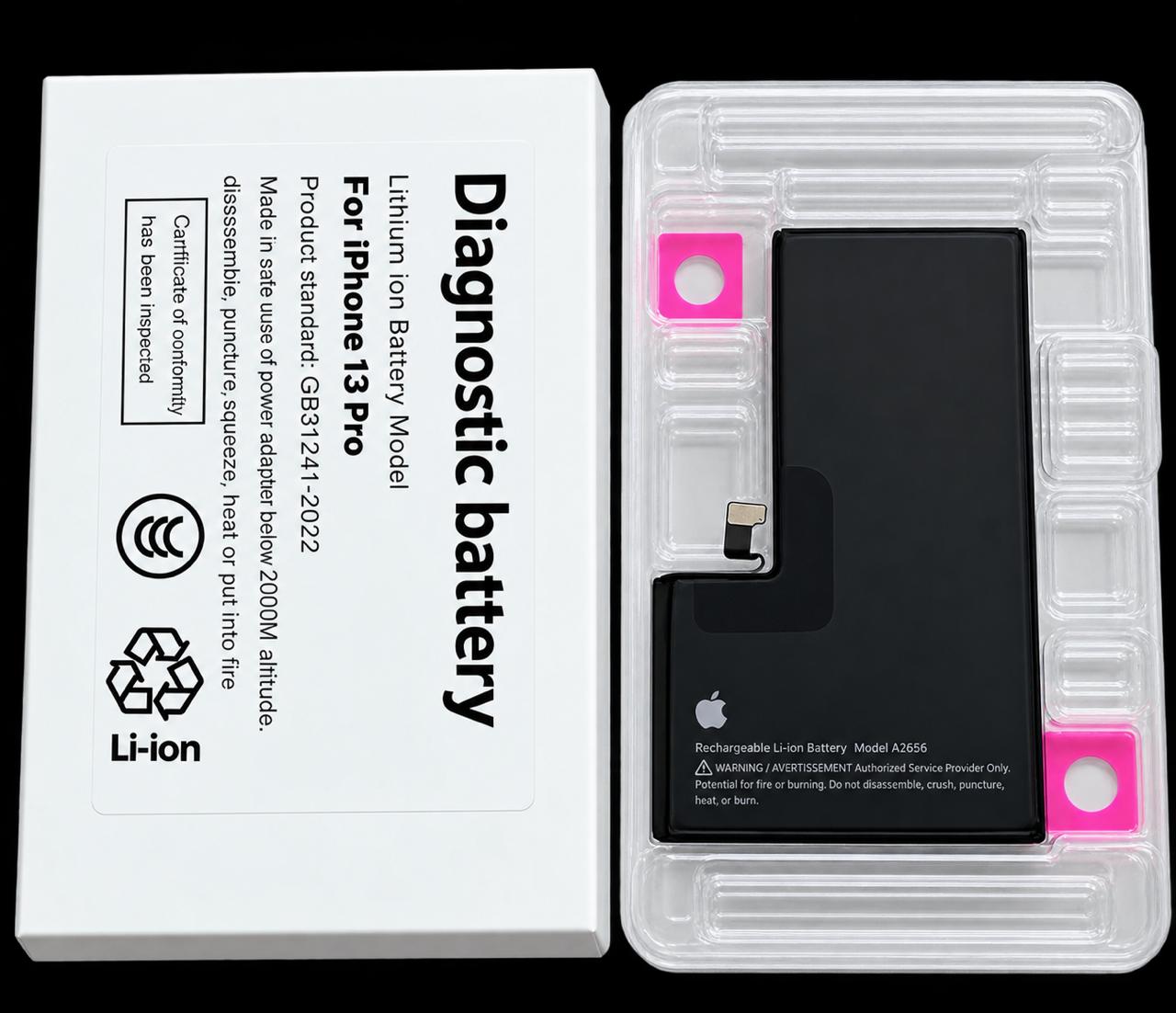 iPhone 13 Pro — аккумулятор с верификацией