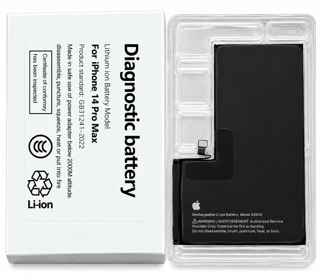 iPhone 14 Pro Max — аккумулятор с верификацией