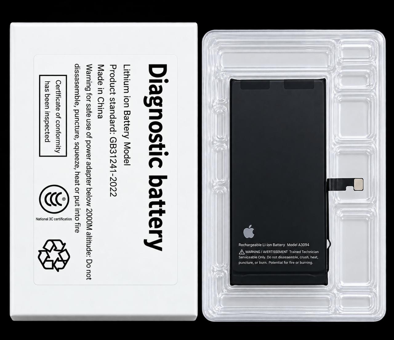 iPhone 15 Plus — аккумулятор с верификацией
